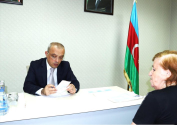 Azərbaycan Dövlət Su Ehtiyatları Agentliyinin sədri Zaur Mikayılov Beyləqanda vətəndaşları qəbul edib.