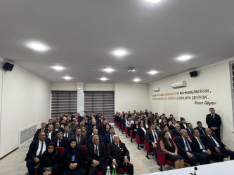 Azərbaycan Respublikasının Konstitusiyasının 30 illiyinə həsr olunmuş tədbir keçirilib