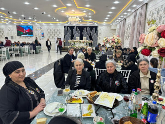 Martın 18-də Beyləqan rayonunda müqəddəs Ramazan ayı münasibətilə 400 nəfərlik iftar süfrəsi təşkil olunub.