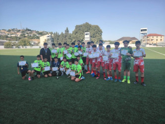 Beyləqanlı yeniyetmə futbolçular “Yay Festivalı” futbol turnirində birinci olublar