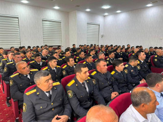 Beyləqanda 2 İyul – Azərbaycan Polisi Günü münasibətilə tədbir keçirilib.