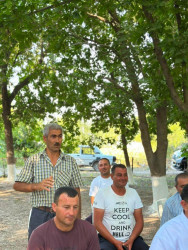 Əhmədli kəndində vətəndaşlarla səyyar qəbul keçirilib