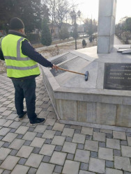 Beyləqanda abadlıq və iməcilik işləri davam etdirilir