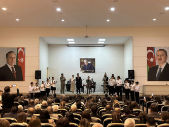 Beyləqanda xalq şairi Səməd Vurğunun anadan olmasının 120 illik yubileyi münasibətilə möhtəşəm tədbir keçirilib.