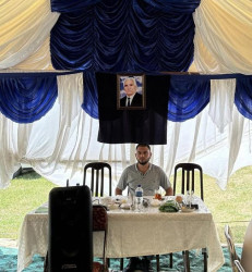 Beyləqan Rayon İcra Hakimiyyətinin başçısı şəhid atası Süleymanov Allahverdinin yas mərasimində iştirak edib