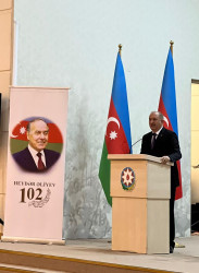 Beyləqanda Ulu Öndər Heydər Əliyevin 102 illik yubileyi qeyd olundu.