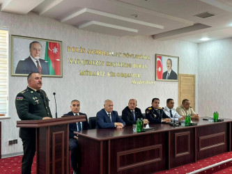 Beyləqanda 2 İyul – Azərbaycan Polisi Günü münasibətilə tədbir keçirilib.