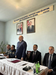 Bahar qəsəbəsində səyyar qəbul keçirilib