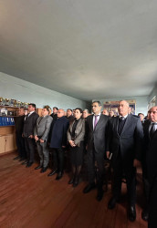 Bahar qəsəbəsində səyyar qəbul keçirilib