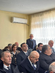 21 yanvar 2025-ci il tarixdə Rayonun İkinci Aşıqlı kəndində səyyar qəbul keçirilib.