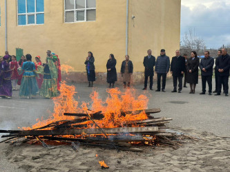 Beyləqan rayonu Birinci Şahsevən kəndində Yel Çərşənbəsi qeyd olunub