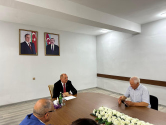 16.07.2025-ci il tarixində Beyləqan Rayon İcra Hakimiyyətində növbəti vətəndaş qəbulu keçirilib.