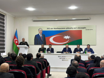Beyləqanda Səfərbərlik və Hərbi Xidmətə Çağırış üzrə Dövlət Xidmətinin yaradılmasının ildönümü qeyd olunub