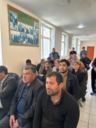 Mil qəsəbəsində səyyar vətəndaş qəbulu keçirilib.