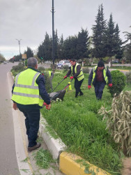 Beyləqanda abadlıq və təmizlik işləri davam edir