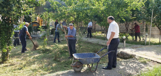 Beyləqan rayonunda “Yaşıl dünya naminə həmrəylik ili” çərçivəsində ümumrayon iməcliyi keçirilib.