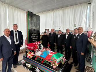 27 Sentyabr – Anım Günü ilə əlaqədar Beyləqan rayonunda Vətən müharibəsi şəhidlərinin əziz xatirəsi ehtiramla yad edilib.