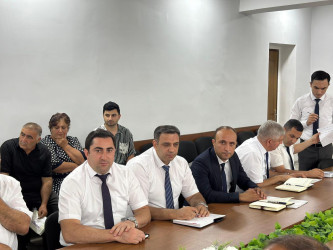 02.07.2025-ci il tarixdə Beyləqanda vətəndaşların növbəti qəbulu keçirilib.