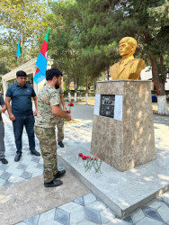 Azərbaycanın Milli Qəhrəmanı Əkbərov Akif Abbas oğlunun anım günü qeyd olunub.