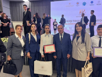 “Ən Yaxşı Təqdimat” müsabiqəsinin qalibi olan Beyləqanlı gənc mükafatlandırılıb!