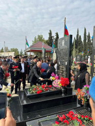 27 Sentyabr – Anım Günü ilə əlaqədar Beyləqan rayonunda Vətən müharibəsi şəhidlərinin əziz xatirəsi ehtiramla yad edilib.