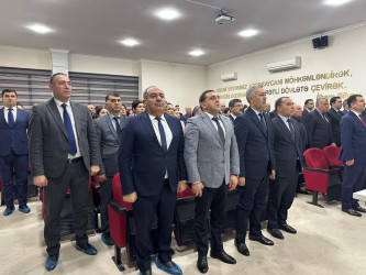 YAP Beyləqan rayon təşkilatının 33-cü ildönümü qeyd olunub.