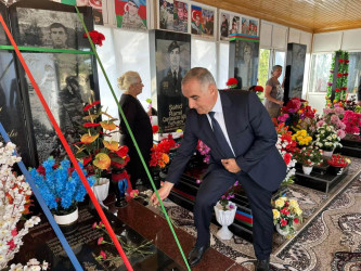 Yeni Mil və Milabad qəsəbələrində şəhidlərimizin məzarları ziyarət olunub