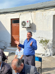 Beyləqan Rayon İcra Hakimiyyətinin başçısı Əziz Əzizov növbəti səyyar görüşü Milabad qəsəbəsində keçirib.