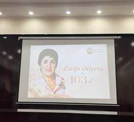 Beyləqanda Zərifə Əliyevanın anadan olmasının 103 illiyinə həsr olunmuş tədbir keçirilib