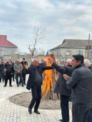 Beyləqan rayonunun Dünyamalılar kəndində ilaxır çərşənbə yüksək əhval-ruhiyyə ilə qeyd olunub.
