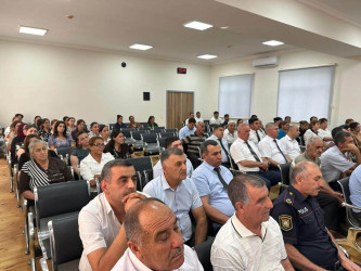 Kəbirli kəndində səyyar vətəndaş qəbulu keçirilib
