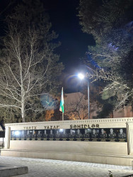 Beyləqan şəhərində Mədəniyyət və istirahət parkının işıqlandırma sistemi yenilənib