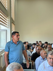 15.07.2025-ci il tarixdə Dünyamalılar kəndində növbəti səyyar qəbul-görüş keçirildi.