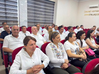 Beyləqanda “Sülh Aylığı” çərçivəsində tədbir keçirilib