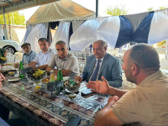 Şəhid Vaqif İsmayılovun ailəsinə başsağlığı verilib