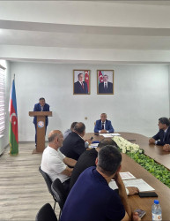 Beyləqanda kənd təsərrüfatının inkişafı məsələlərinə həsr olunmuş tədbir keçirilib