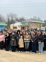Beyləqanda Xocalı soyqırımının 34-cü ildönümü anılıb