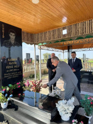 27 Sentyabr – Anım Günü ərəfəsində şəhidlərin məzarları ziyarət olunub