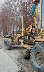 Beyləqanda yol infrastrukturunun yenilənməsi işləri davam etdirilir