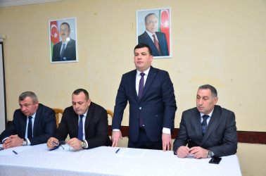 Beyləqanda məişət zorakılığı mövzusunda maarifləndirici görüş keçirilib