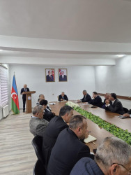 Beyləqanda su ehtiyatlarının səmərəli istifadəsinə dair maarifləndirici tədbir keçirilib.