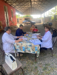 Beyləqan rayonunun kənd və qəsəbələrində səyyar tibbi aksiyalar keçirilib