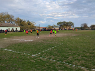 Beyləqanda şəhidlərin xatirəsinə həsr olunmuş futbol turniri keçirilib