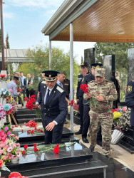 27 Sentyabr – Anım Günü ilə əlaqədar Beyləqan rayonunda Vətən müharibəsi şəhidlərinin əziz xatirəsi ehtiramla yad edilib.
