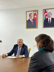 11 fevral 2026-cı il tarixdə Beyləqan Rayon İcra Hakimiyyətinin başçısı Əziz Əzizov tərəfindən növbəti vətəndaş qəbulu həyata keçirilib.