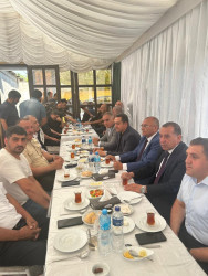 Şəhid atasının vəfatı ilə əlaqədar  başsağlığı verilib