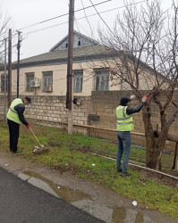 Rayon ərazisində təmizlik və abadlıq işlərinin davamlı şəkildə həyata keçirilməsi bu sahədə çalışan əməkdaşların gündəlik və fədakar əməyinin nəticəsidir.