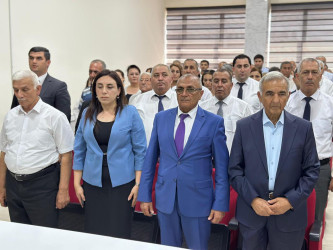 Beyləqanda “Qərbi Azərbaycan İrsi” kitabının I cildinin təqdimat mərasimi keçirilib