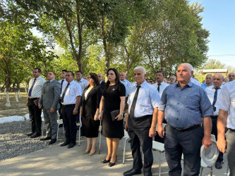 12.08.2025-ci il tarixdə Eyvazalılar kəndində səyyar qəbul-görüş keçirilib