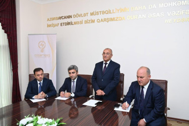 Beyləqanda sahibkarlarla görüş keçirilmişdir.